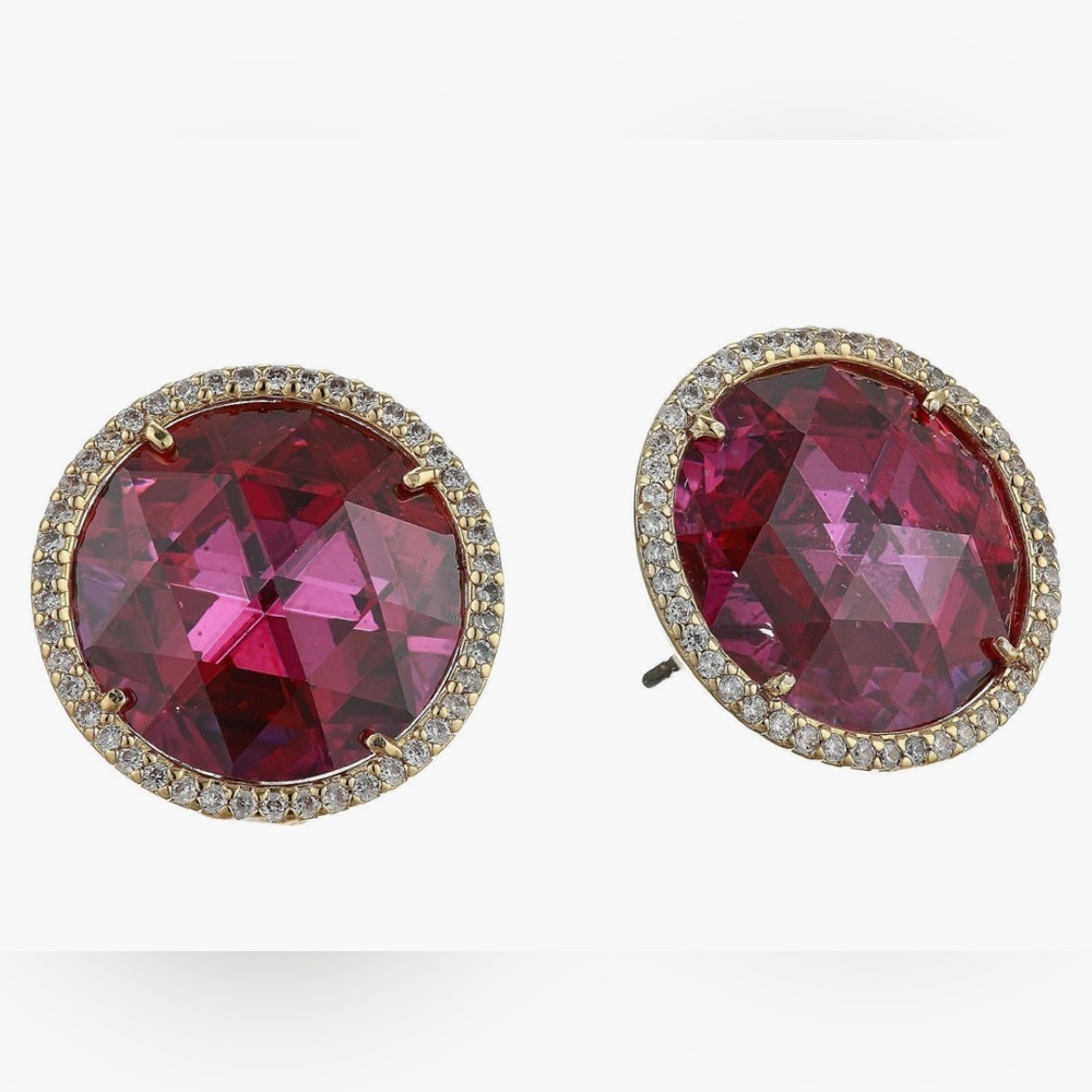 Kate Spade New York She Has Spark Studs Earrings Fuchsia One Size